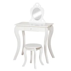 Alyssa Kids' Vanity Set White - Buylateral -Buylateral Home Cheap Store GUEST f178baeb d980 4f2d a927 7c877c94ad36