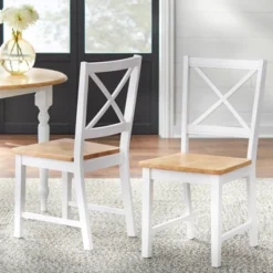 5pc Virginia Dining Set Wood/White - Buylateral -Buylateral Home Cheap Store GUEST fd4fe059 bc36 482a a9aa ef4e4fe9b54b 1